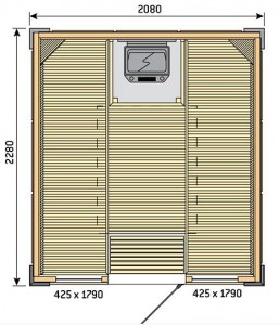    Harvia Rubic S2123RC
