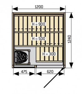    Harvia Sirius SC1212