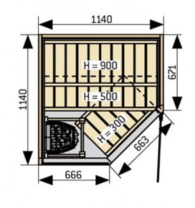    Harvia Sirius SC1111K