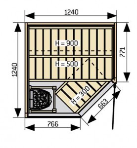    Harvia Sirius SC1212K