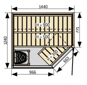    Harvia Sirius SC1412K