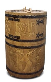Кедровая бочка авторский дизайн